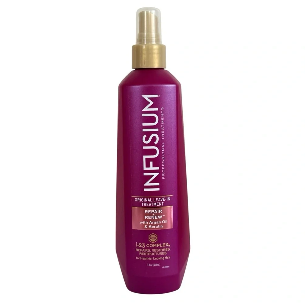 Infusium Repair Renew Leave in Treatment Argan Oil Keratin Spray 13 fl oz New - Picture 4 of 4